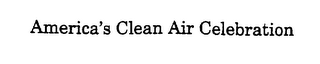 AMERICA'S CLEAN AIR CELEBRATION logo