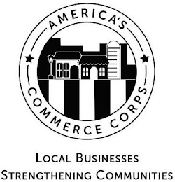 AMERICA'S COMMERCE CORPS LOCAL BUSINESSES STRENGTHENING COMMUNITIES logo