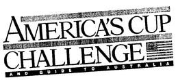 AMERICA'S CUP CHALLENGE AND GUIDE TO AUSTRALIA logo