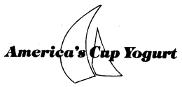 AMERICA'S CUP YOGURT logo