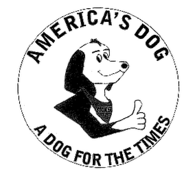 AMERICA'S DOG A DOG FOR THE TIMES logo