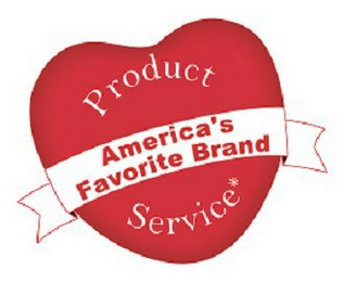 AMERICA'S FAVORITE BRAND PRODUCT SERVICE logo
