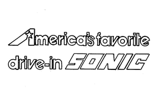 AMERICA'S FAVORITE DRIVE-IN SONIC logo