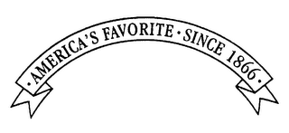 AMERICA'S FAVORITE SINCE 1866 logo