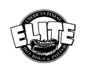 AMERICA'S FINEST ELITE HOT DOGS & POLISH logo