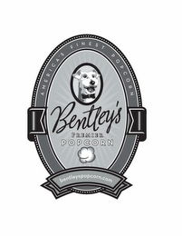 AMERICA'S FINEST POPCORN BENTLEY'S PREMIER POPCORN BENTLEYSPOPCORN.COM logo