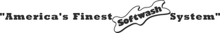 "AMERICA'S FINEST SOFTWASH SYSTEM" logo