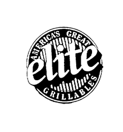 AMERICA'S GREAT ELITE GRILLABLES logo