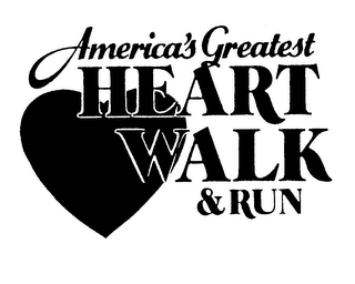 AMERICA'S GREATEST HEART WALK & RUN logo