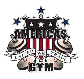 AMERICA'S GYM UNITED WE TRAIN logo
