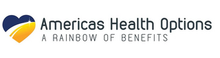 AMERICAS HEALTH OPTIONS A RAINBOW OF BENEFITS logo