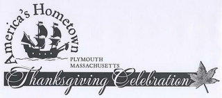 AMERICA'S HOMETOWN PLYMOUTH MASSACHUSETTS THANKSGIVING CELEBRATION logo