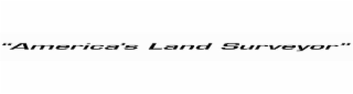 "AMERICA'S LAND SURVEYOR" logo