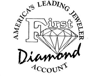 AMERICA'S LEADING JEWELER FIRST DIAMOND ACCOUNT logo