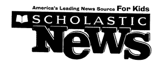 AMERICA'S LEADING NEWS SOURCE FOR KIDS SCHOLASTIC NEWS logo