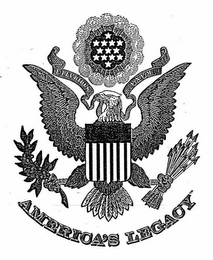 AMERICA'S LEGACY E PLURIBUS UNUM logo