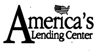 AMERICA'S LENDING CENTER logo