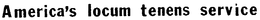 AMERICA'S LOCUM TENENS SERVICE logo