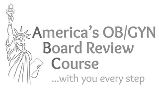 AMERICA'S OB/GYN BOARD REVIEW COURSE ...WITH YOU EVERY STEP logo