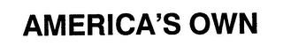 AMERICA'S OWN logo