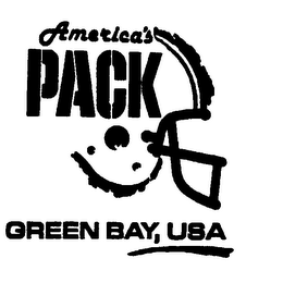 AMERICA'S PACK GREEN BAY, USA logo