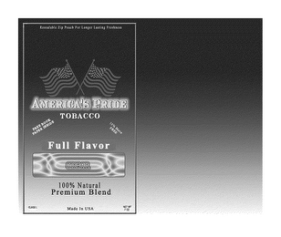 AMERICA'S PRIDE TOBACCO logo