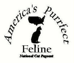 AMERICA'S PURRFECT FELINE NATIONAL CAT PAGEANT logo
