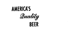 AMERICA'S QUALITY BEER logo