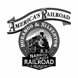 AMERICA'S RAILROAD DURANGO & SILVERTON NARROW GAUGE RAILROAD & MUSEUM logo