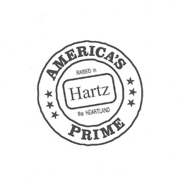 AMERICA'S RAISED IN HARTZ THE HEARTLAND PRIME logo