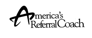 AMERICA'S REFERRAL COACH logo