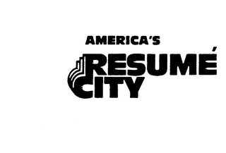 AMERICA'S RESUME CITY logo