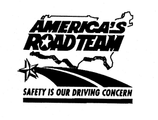 AMERICA'S ROAD TEAM SAFETY IS OUR DRIVING CONCERN logo