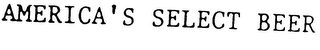 AMERICA'S SELECT BEER logo