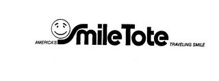 AMERICA'S SMILE TOTE TRAVELING SMILE logo