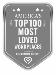 AMERICA’S TOP 100 MOST LOVED WORKPLACES CERTIFIED BY BEST PRACTICE INSTITUTE logo