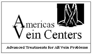 AMERICAS VEIN CENTERS ADVANCED TREATMENTS FOR ALL VEIN PROBLEMS logo