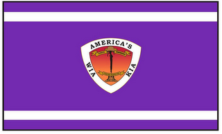 AMERICA'S WIA KIA ALWAYS REMEMBERED FOREVER RESPECTED logo