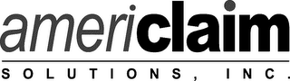 AMERICLAIM SOLUTIONS logo