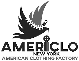 AMERICLO NEW YORK AMERICAN CLOTHING FACTORY logo