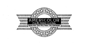 AMERICOLOR FILM PROCESSING SERVING THE MILITARY NATIONWIDE logo