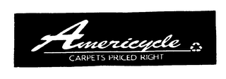 AMERICYCLE CARPETS PRICED RIGHT logo