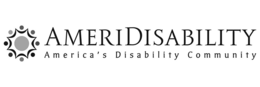 AMERIDISABILITY AMERICA'S DISABILITY COMMUNITY logo