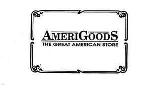 AMERIGOODS THE GREAT AMERICAN STORE logo