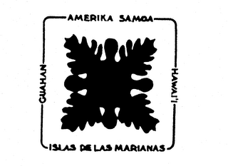 AMERIKA SAMOA GUAHAN HAWAII ISLAS DE LAS MARIANAS logo