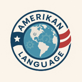 AMERIKAN LANGUAGE logo