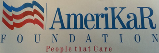AMERIKAR FOUNDATION PEOPLE THAT CARE logo