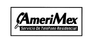AMERIMEX SERVICIO DE TELEFONO RESIDENCIAL logo