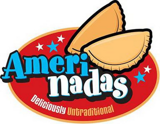 AMERINADAS DELICIOUSLY UNTRADITIONAL logo