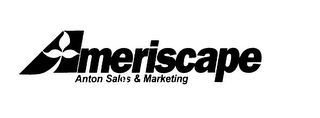 AMERISCAPE ANTON SALES & MARKETING logo
